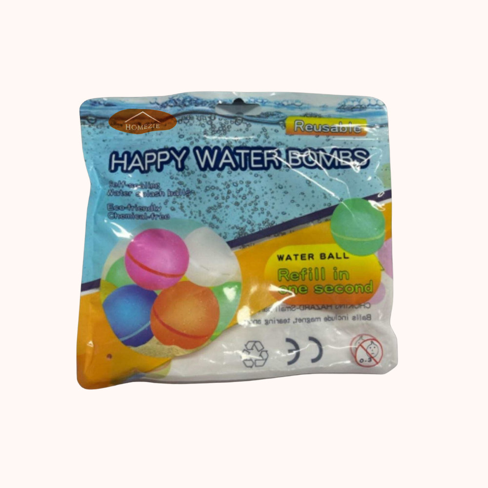 KidWorld® Herbruikbare Waterballonnen | EARLY SPRING SALE | 5 leuke figuurtjes | Zelfsluitend | Herbruikbaar