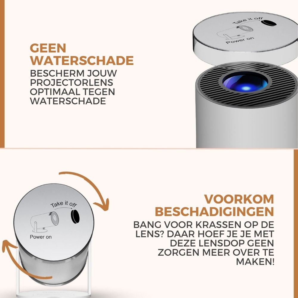 Beamer Lensdop | Stofdicht | Krasbestendig | Beamer Lens Cover