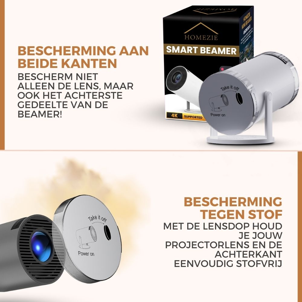 Beamer Lensdop | Stofdicht | Krasbestendig | Beamer Lens Cover