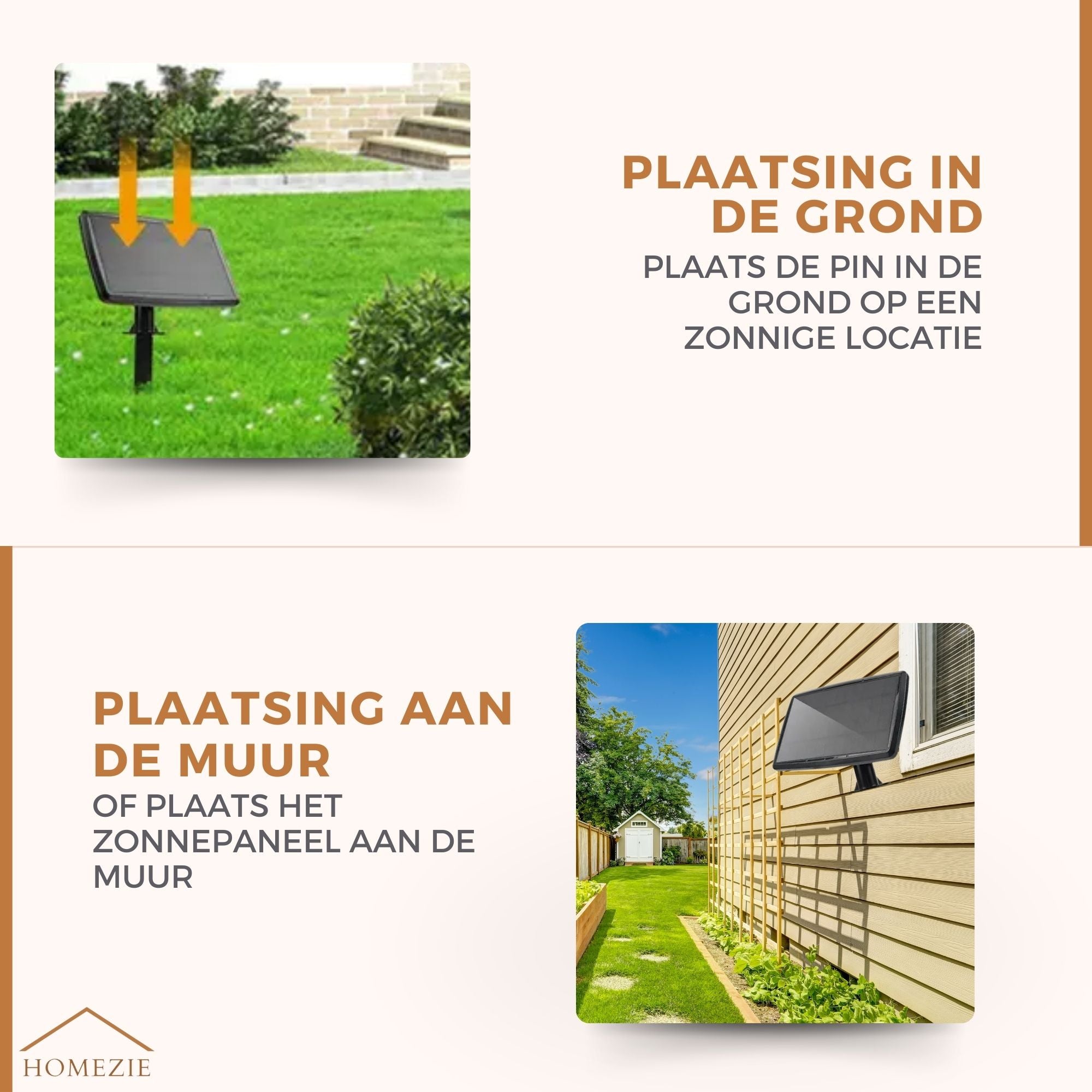 Homezie Lichtsnoer op zonne-energie | IP65 Waterdicht | Dimbaar met afstandsbediening | Warm witte LED-lampen | Solar tuinverlichting