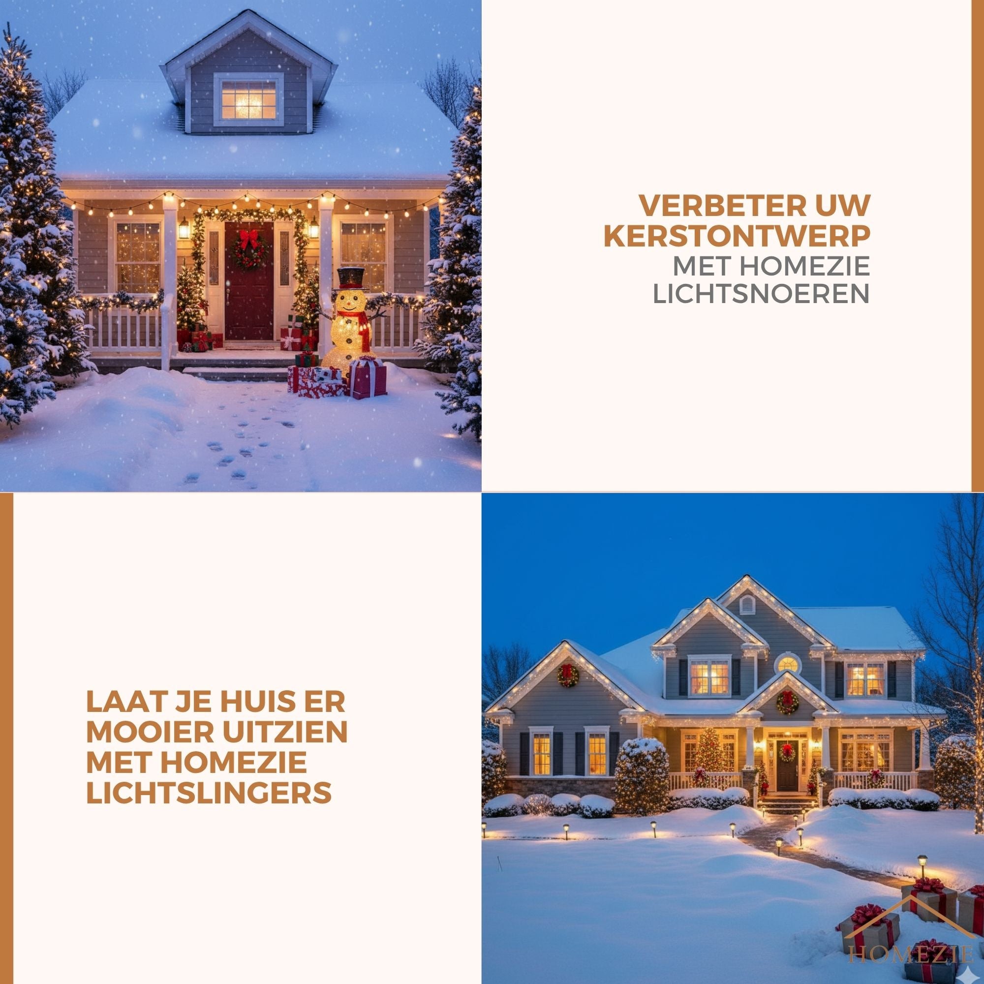 HomezieĀ® Lichtsnoer | Dimbaar & Koppelbaar | IP44 Spatwaterdicht | Prikkabel Warm Wit | Verlichting | Meerdere lengtes verkrijgbaar