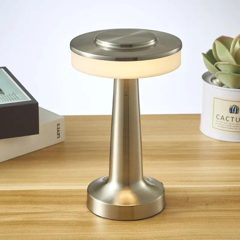 Homezie-Homezie Tafellamp | Dimbare LED | Hotel en Thuisgebruik met Oplaadbare Batterij