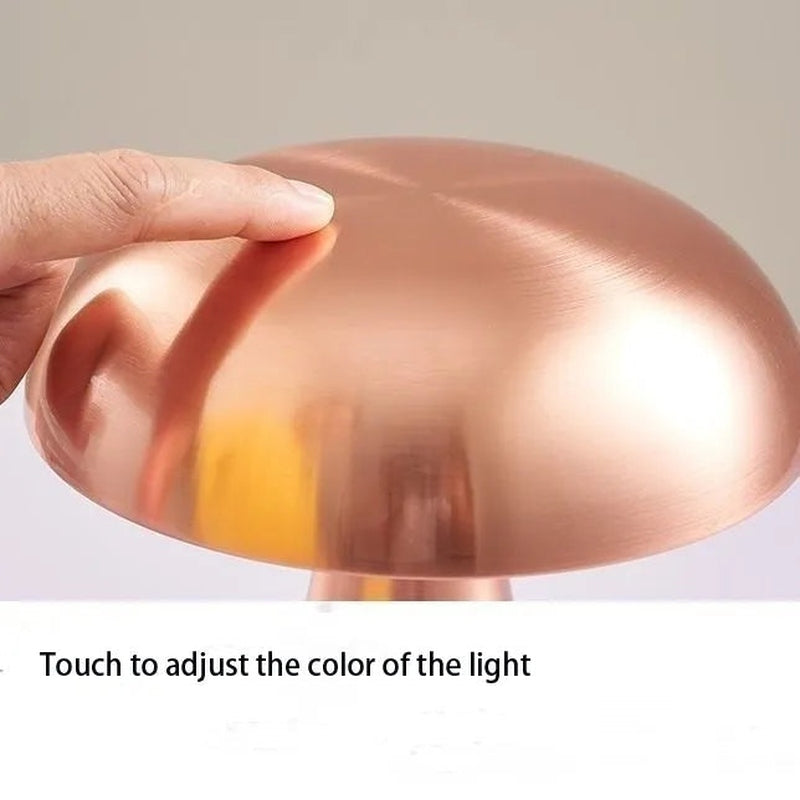 Homezie-Homezie Tafellamp | Retro Design | Oplaadbaar en Oogbescherming voor Sfeervolle Leesverlichting in de Slaapkamer