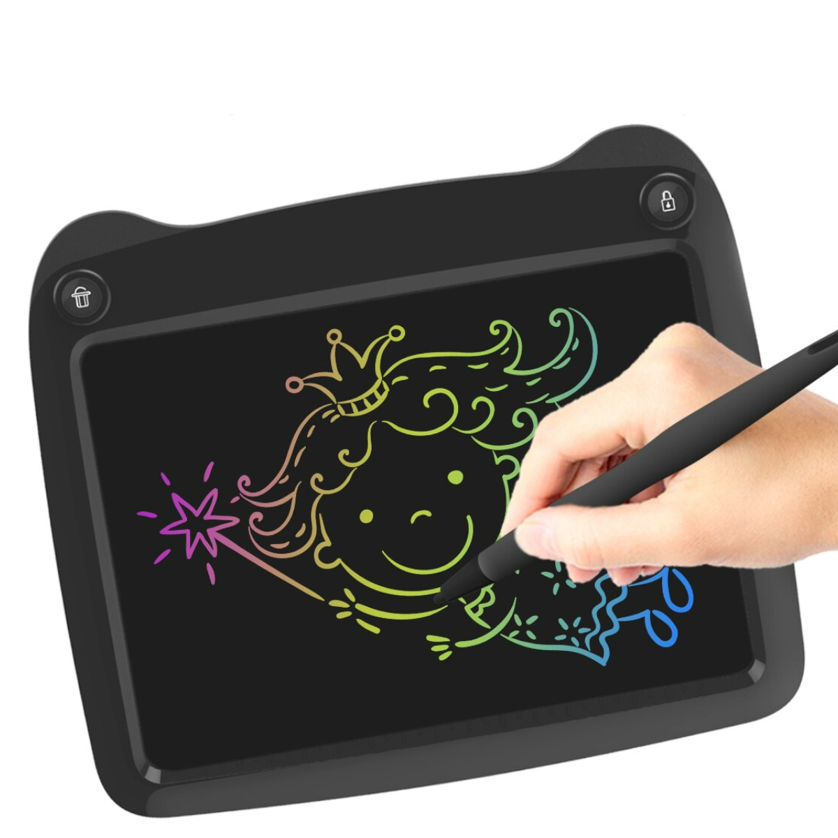 KidWorld Tekentablet | EARLY SPRING SALE | Voor jong & oud | 9 Inch LCD-scherm | 50.000 keer