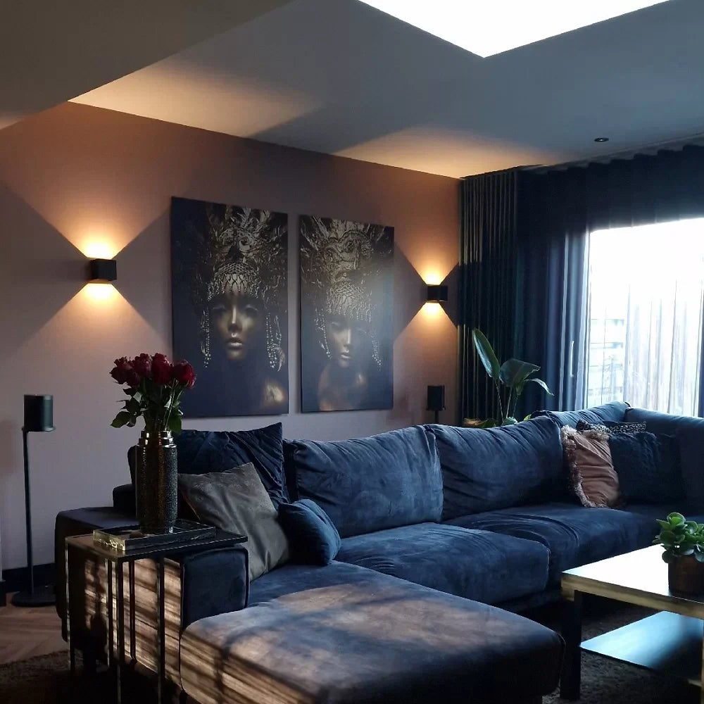 Homezie SenseGlow | Wandlamp | Sensor Bediening | USB-oplaadbaar | Sfeerverlichting