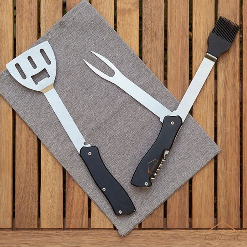 Homezie Barbecue accessoire | EARLY SPRING SALE | 5 in 1 | BBQ Tool
