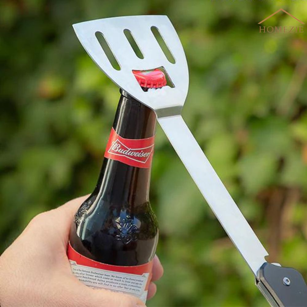 Homezie Barbecue accessoire | EARLY SPRING SALE | 5 in 1 | BBQ Tool