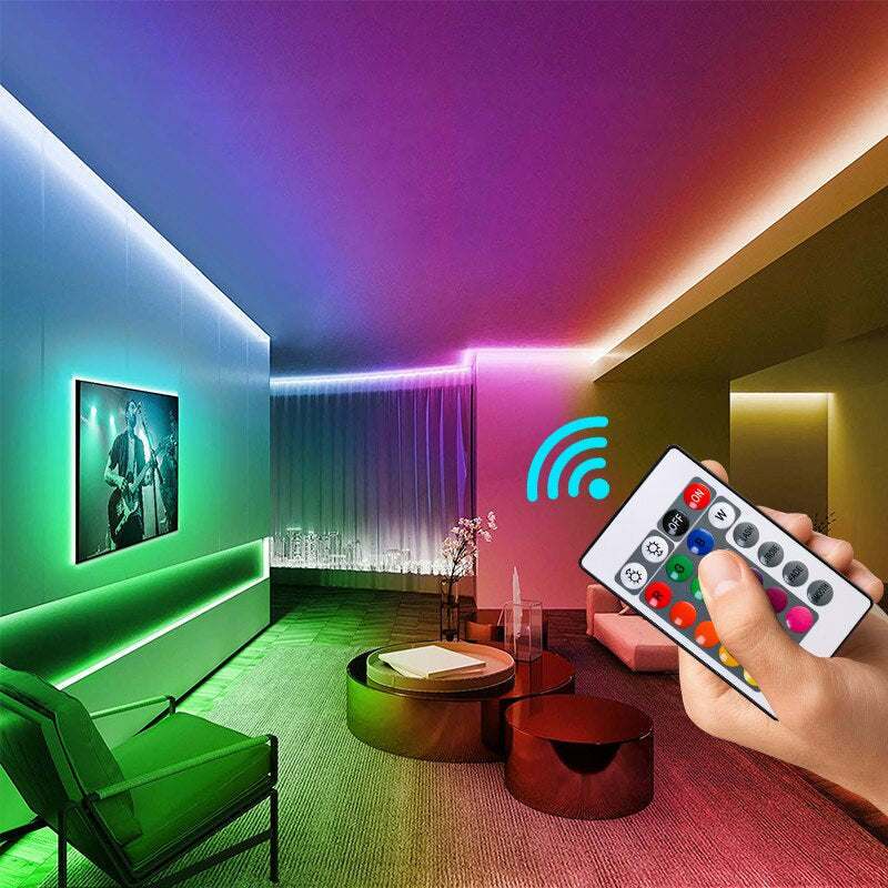 Homezie® Led strip | 15 meter | Met app en afstandsbediening | Led verlichting