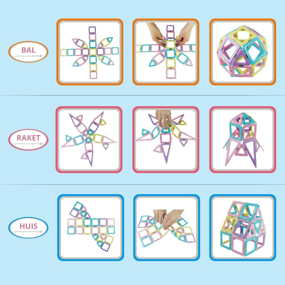 Magnetisch speelgoed | EARLY SPRING SALE | 103 stuks