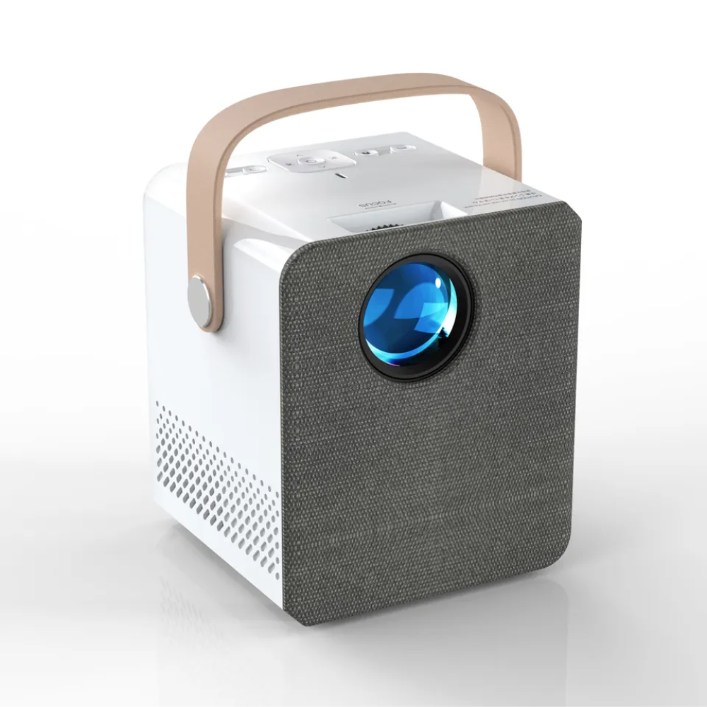 Homezie® Beamer | Stream vanaf je iPhone of Android | Ingebouwde apps | 6000 lumen