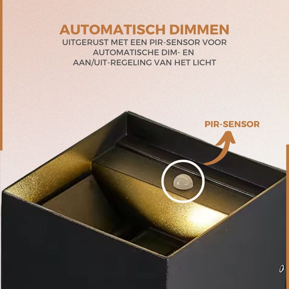 Homezie SenseGlow | Wandlamp | Sensor Bediening | USB-oplaadbaar | Sfeerverlichting
