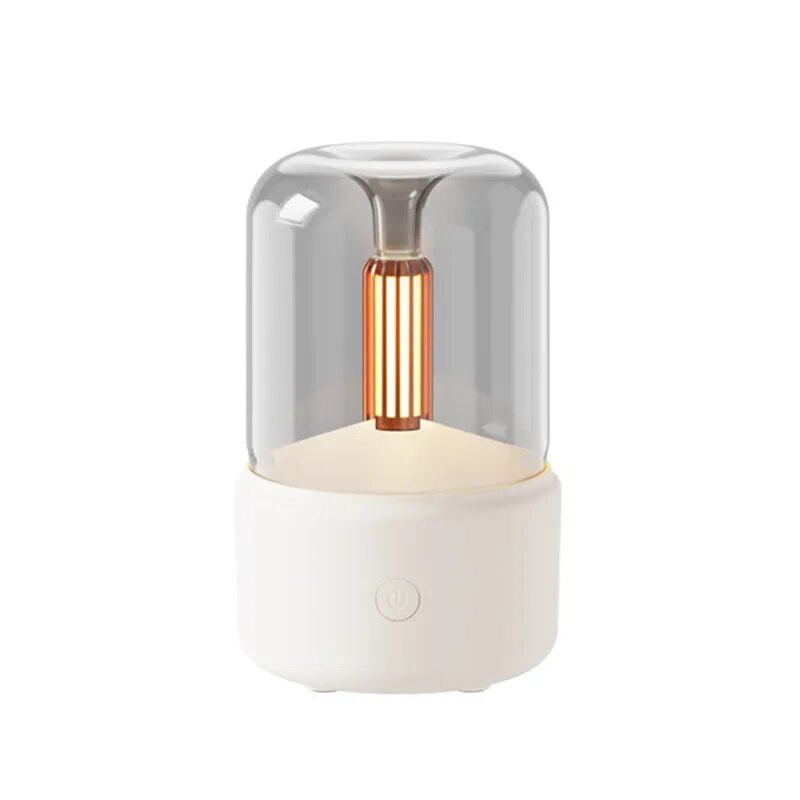 Homezie-Diffusers & Burners-Homezie Aromatherapie Diffuser | Zwart & Wit | Luxe luchtbevochtiger voor een stijlvolle thuisomgeving