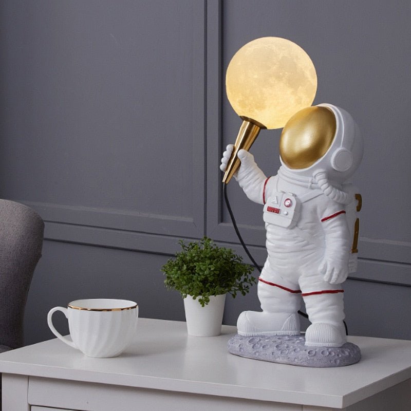 Homezie-Homezie Astronaut Lamp | Miniatuur Astronaut | Sfeerverlichting voor elk hoek van je huis