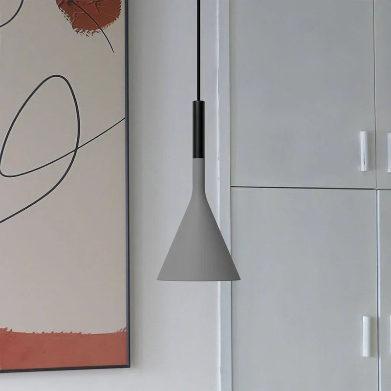 Homezie-Iris-Homezie Hanglamp | Betonnen ontwerp | Modern en industriële stijl