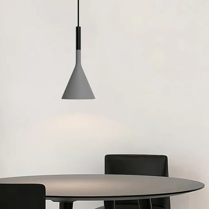 Homezie-Iris-Homezie Hanglamp | Betonnen ontwerp | Modern en industriële stijl