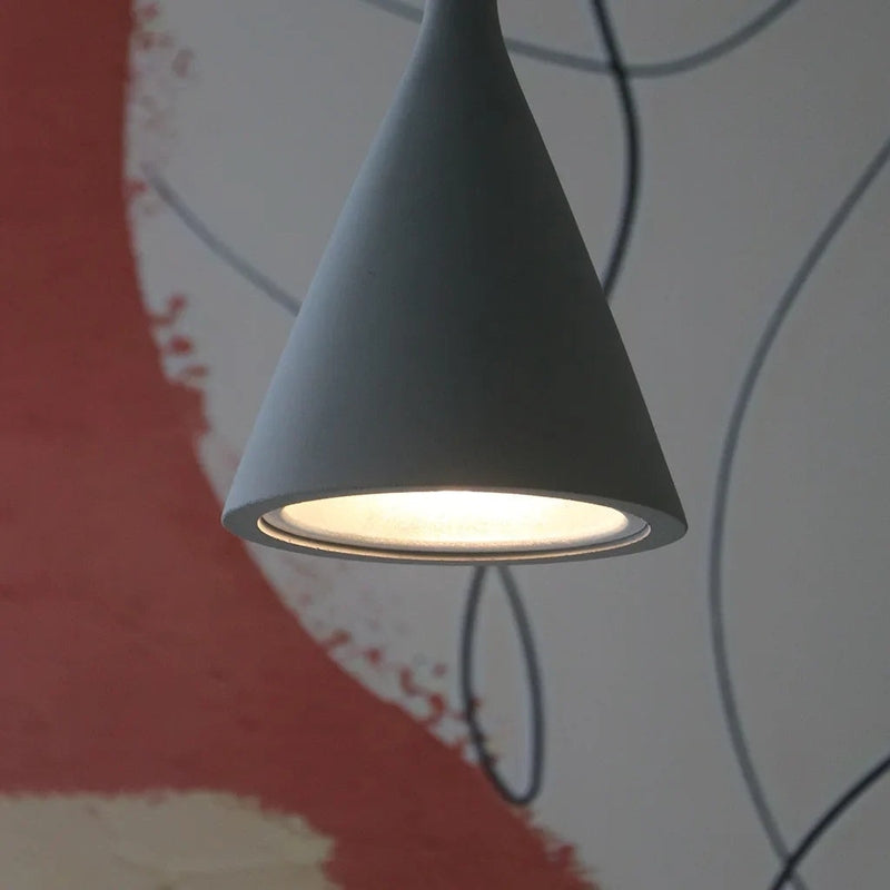 Homezie-Iris-Homezie Hanglamp | Betonnen ontwerp | Modern en industriële stijl