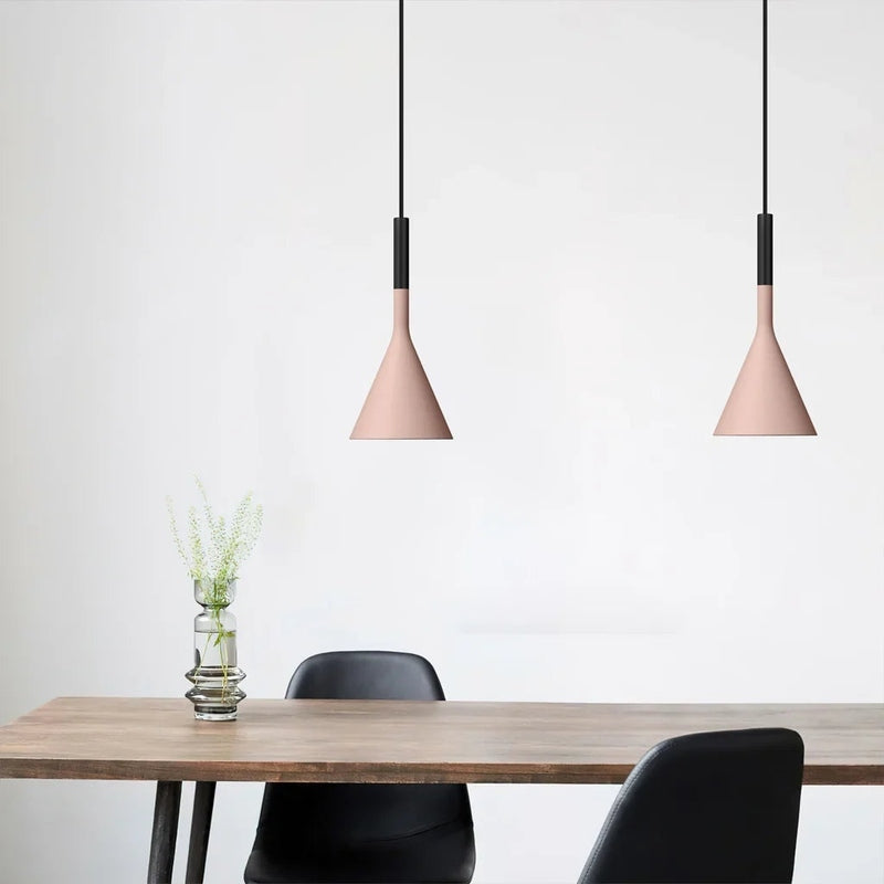 Homezie-Iris-Homezie Hanglamp | Betonnen ontwerp | Modern en industriële stijl