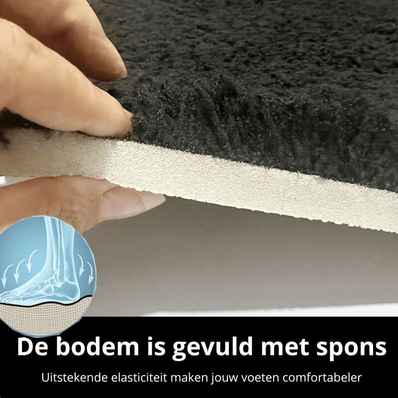 Homezie-customized-Homezie Badmat | Zacht Gevoerd | Luxueuze Comfort en Antislip Veiligheid