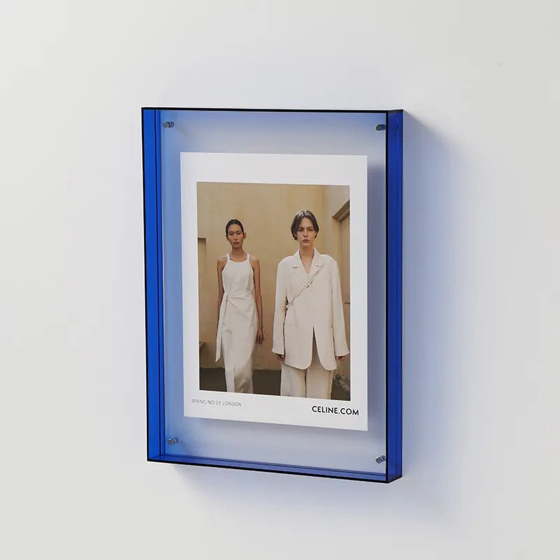 Homezie-interieur-Homezie Fotolijst | Gekleurd Transparant Acryl | Modern Minimalisme voor Jouw Herinneringen