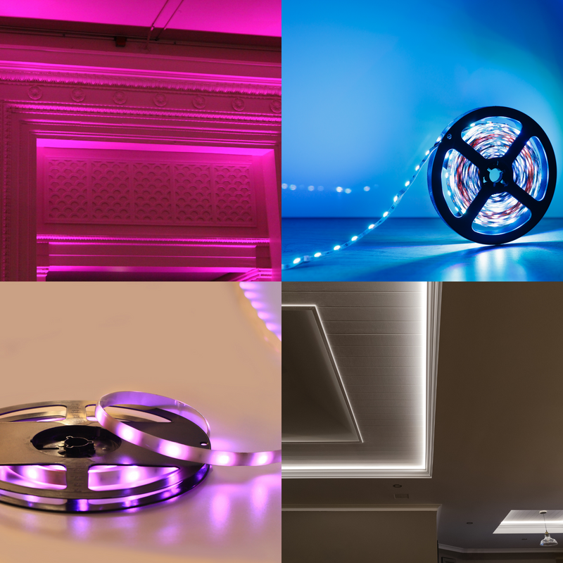 Homezie® Led strip | WINTER SALE | 5 meter | Met app en afstandsbediening | Led verlichting